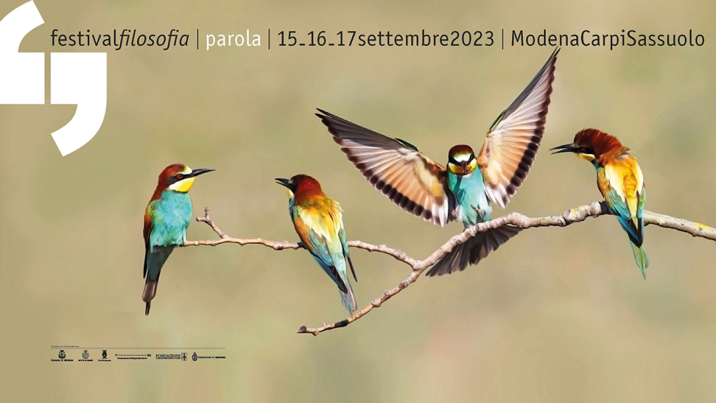 festivalfilosofia 2023. Parola